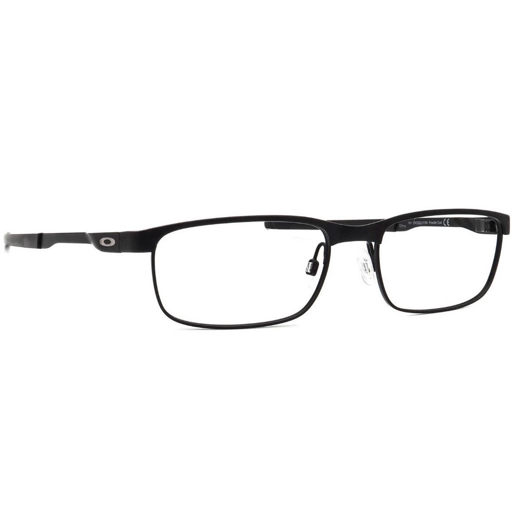 Oakley Eyeglasses OX3222-0156 Steel Plate Powder Coal Rectangular 56 18 141 Bag